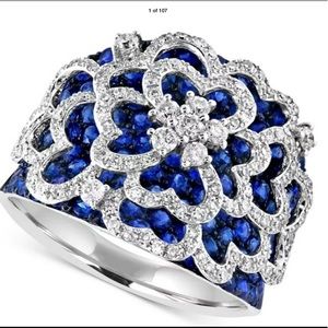 New Beautiful Statement sterling silver ring